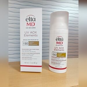 EltaMD UV AOX Elements SPF 50 Tinted Sunscreen 1.7oz - Exp 2027